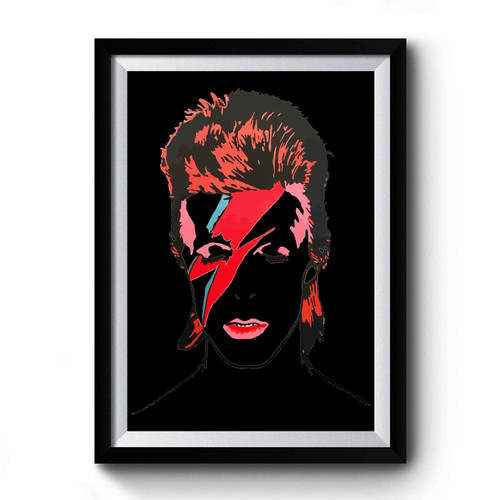 ヒロムハーツ 00s デッドストック DAVID BOWIE 大判ポスター David Bowie Ziggy Stardust #2 – Poster Museum
